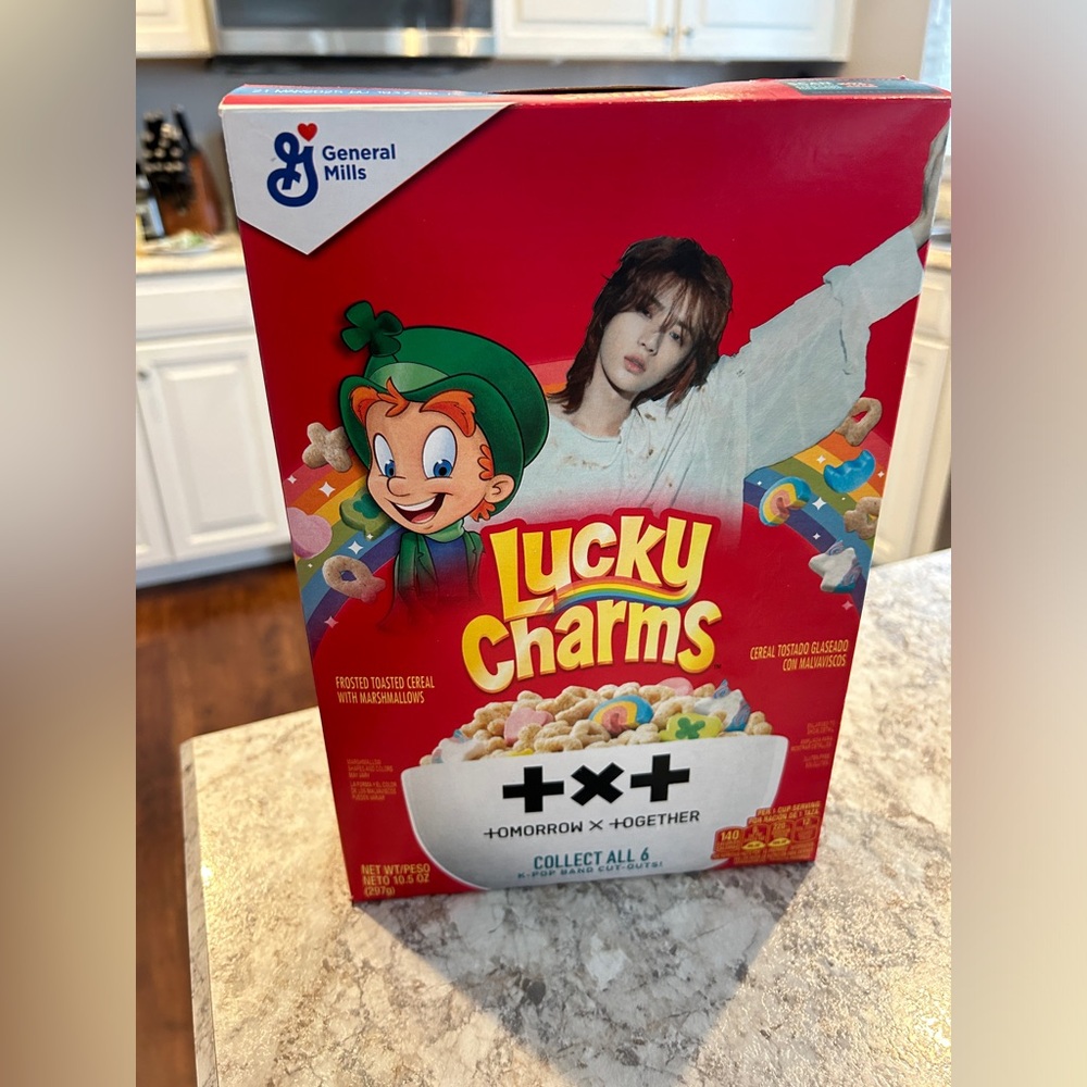 Tomorrow By Together / Tomorrow x Together Boemgyu Lucky Charms Cereal BOX ONLY!